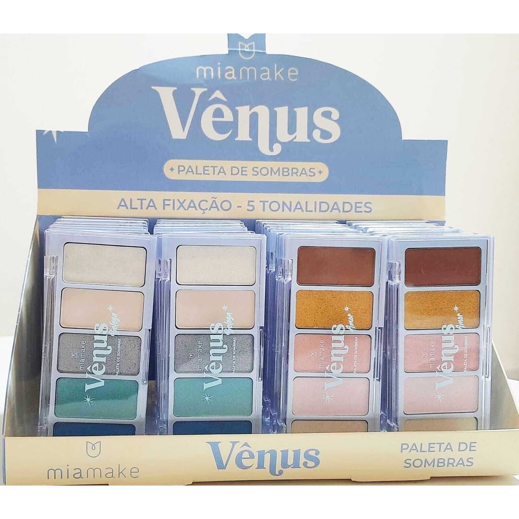 2 PALETA DE SOMBRAS VÊNUS MIA MAKE Nova Avenida Eshop Os melhores