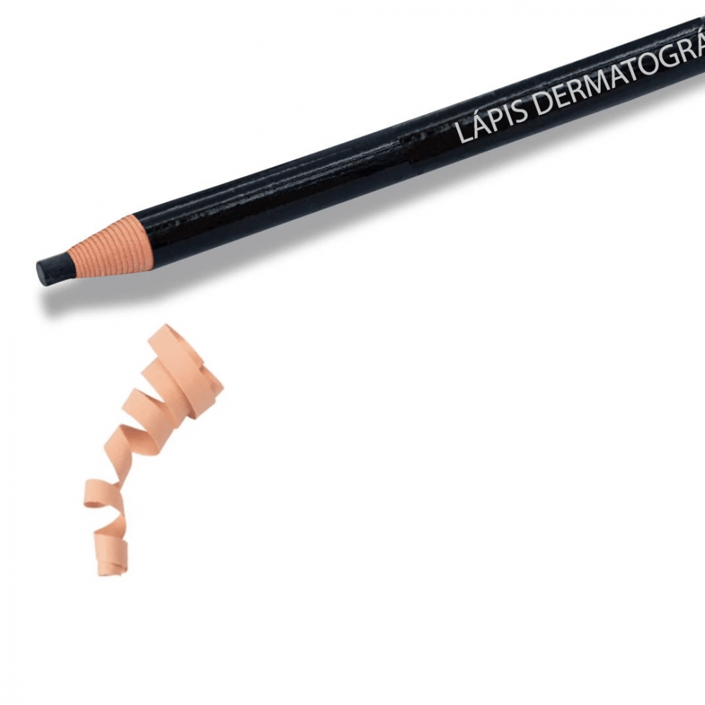 Lápis Dermatográfico Preto UN