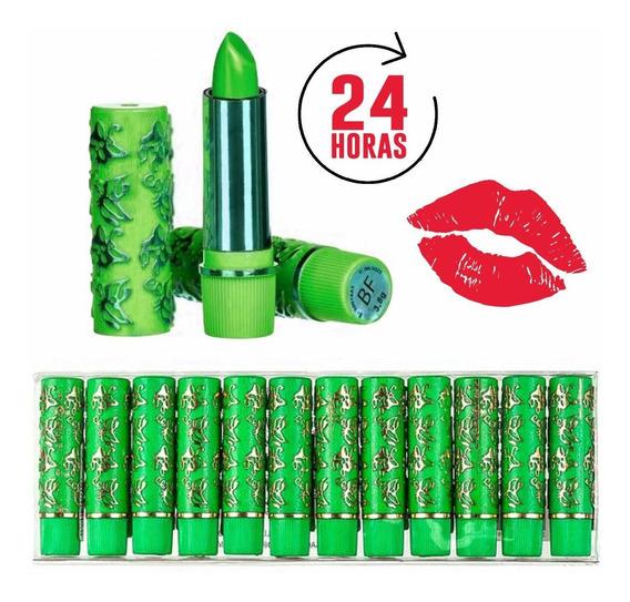 Batom Bala Verde Mágico Clássico Bella Femme 60 UNIDADES