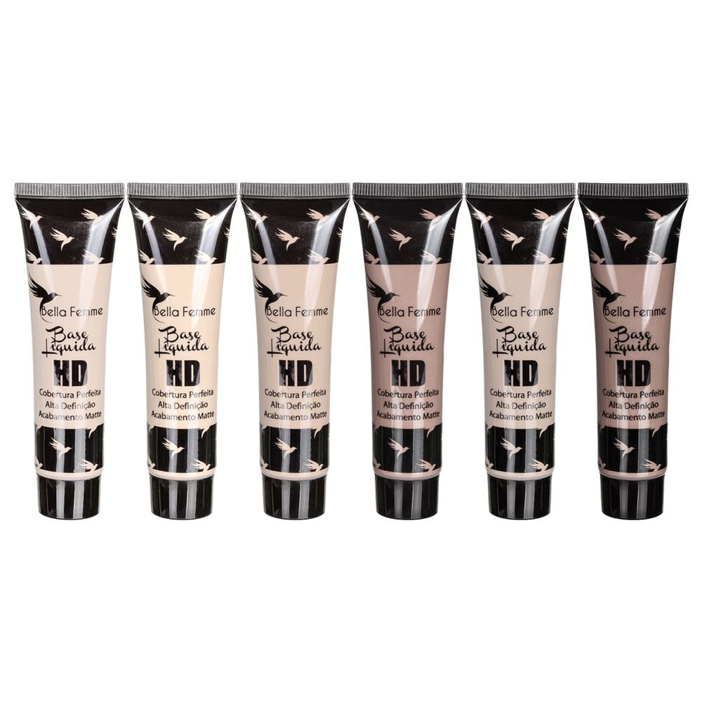 Base Líquida HD Bella Femme UN