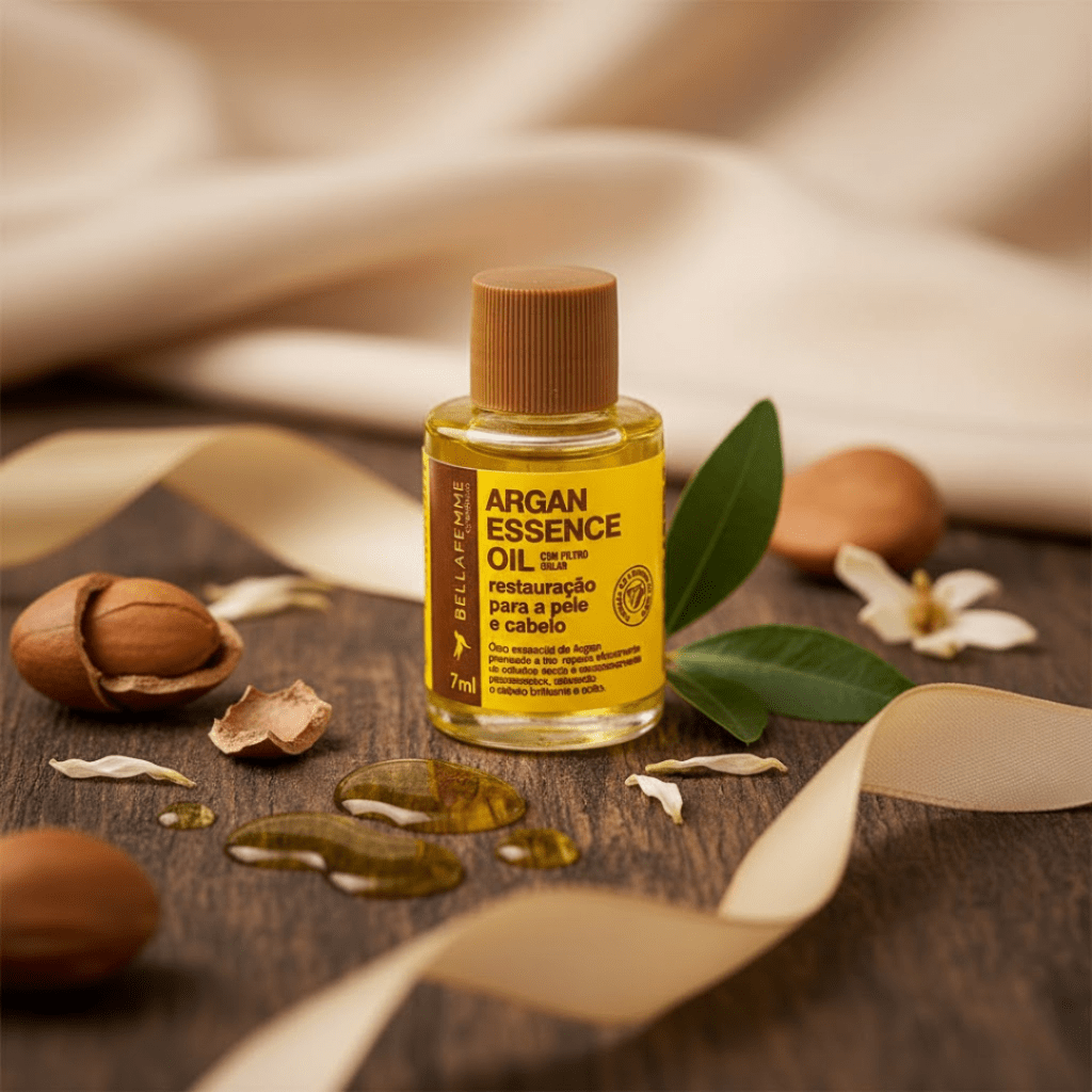 3 Óleo Capilar E Corporal Argan Essence Restaura E Dá Brilho