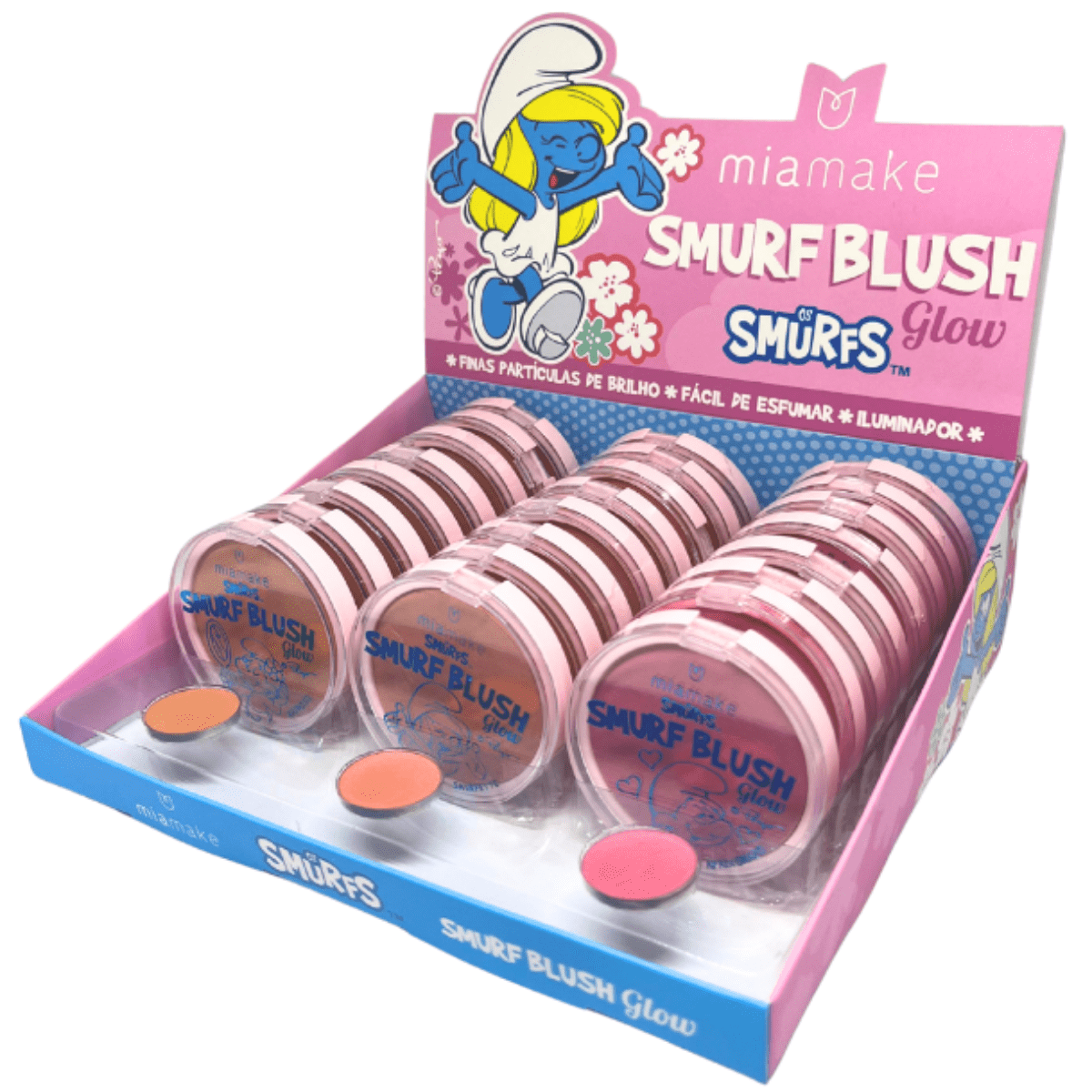 BLUSH SMURFS MIA MAKE C/24