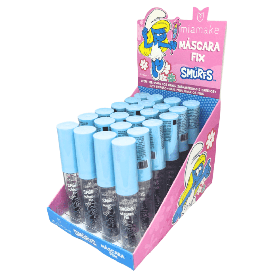 MASCARA FIX SMURFS MIA MAKE C/24