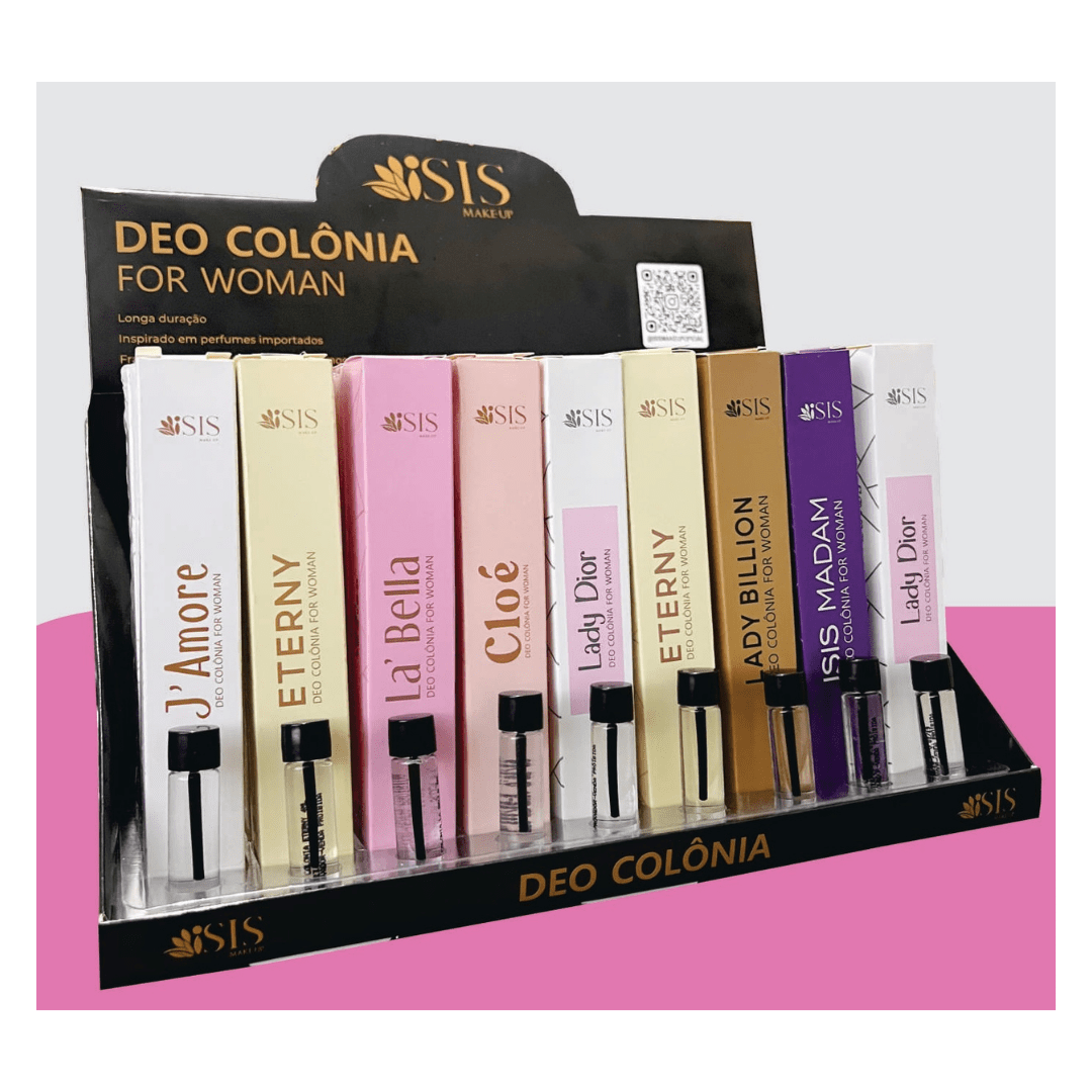Deo Colonia 45ml Isis Make Up - 36 PÇS