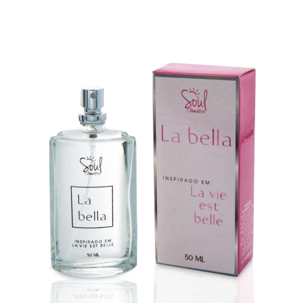 Perfume La Bella Feminino 50ml Fragrância Livre e Sofisticada