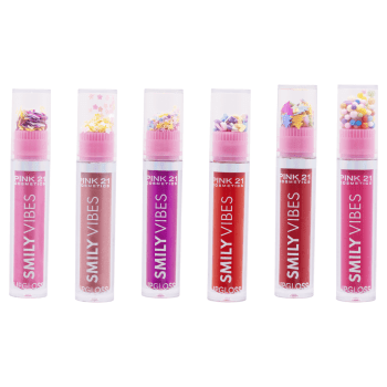 LIPGLOSS SMILY VIBES PINK 21  UN