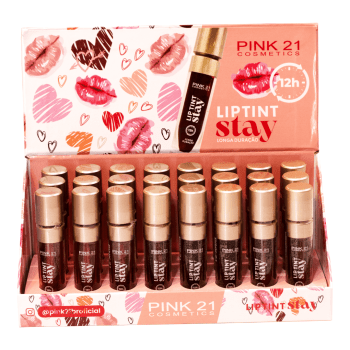 LIP TINT STAY 12H PINK 21 UNIDADE