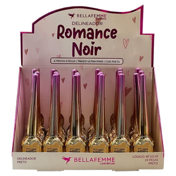 6 Delineador Romance Noir Bella Femme