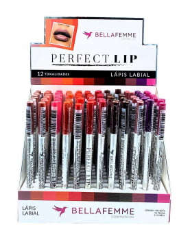 12 Lápis Labial Perfect Lip  Bella Femme