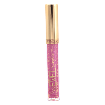 Lipgloss com glitter Jewel PINK 21 C/6