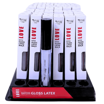 BATOM GLOSS LATEX MAÇÃ COR 14 MAX LOVE C/6