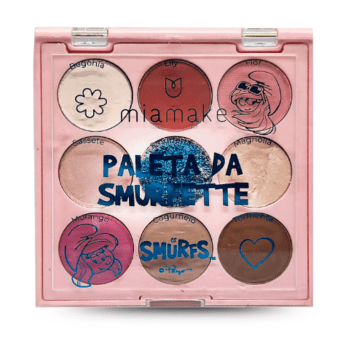 PALETA DA SMURFETE 9 SOMBRAS MIA MAKE C/3 PALETA DA SMURFETE 9 SOMBRAS MIA MAKE C/3