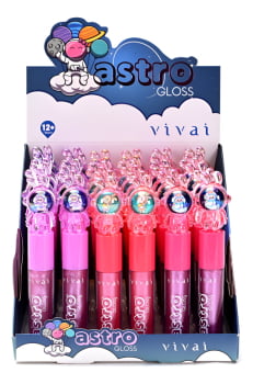 3 Gloss Astro Vivai Brilho Labial Hidratante Revenda