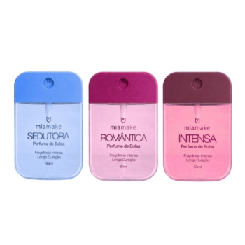 Perfume de Bolsa Mia Make 3 pçs 