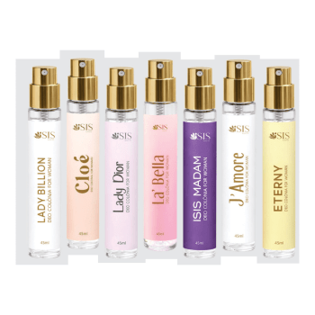 Deo Colonia 45ml Isis Make Up - 9 PÇS 