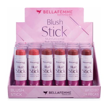 BLUSH STICK MULTI FUNCIONAL BELLA FEMME  6 PÇS 