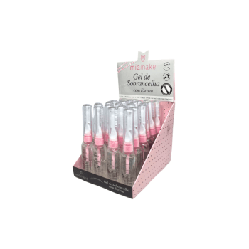 GEL DE SOBRANCELHA COM ESCOVA MIA MAKE 