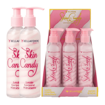 LOÇÃO CORPORAL CANDY HIDRATANTE BELLA FEMME 