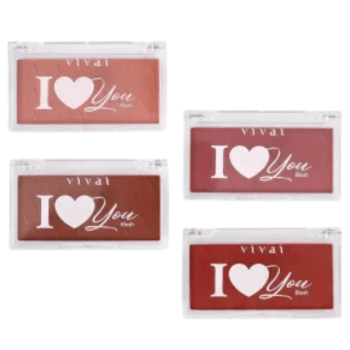 BLUSH  I LOVE YOU VIVAI  DISPLAY COM 4 PÇS