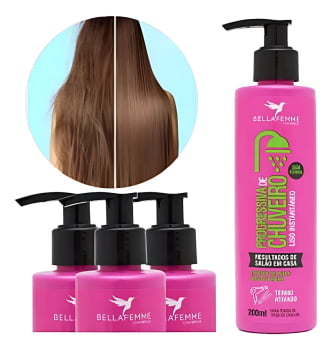 Progressiva De Chuveiro Bella Femme Salão Em Casa