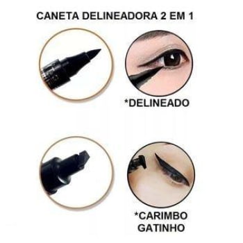 caneta delineadora Double Liner Pink 21 