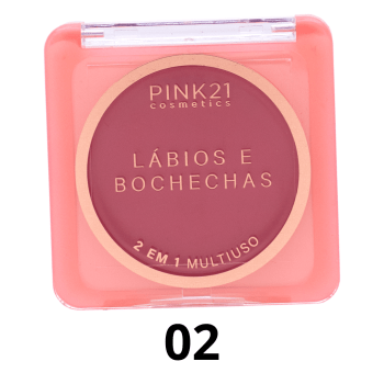 BLUSH LIP E CHECK PINK 21 C/24