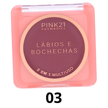 BLUSH LIP E CHECK PINK 21 C/24