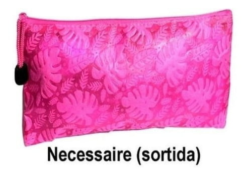 Kit Maquiagem Completo Necessaire Pincel Sombra Base Batom