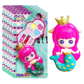 SOMBRA E BATOM MAQUIAGEM INFANTIL GOAL KIDS SEREIA SOMBRA E BATOM MAQUIAGEM INFANTIL GOAL KIDS SEREIA
