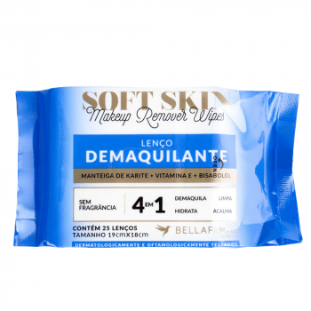 Lenço Demaquilante - Soft Skin 