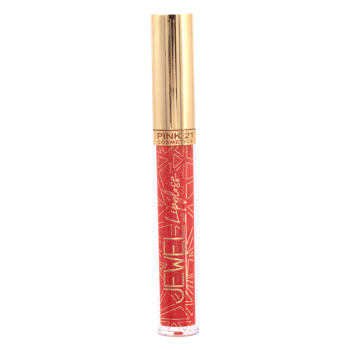 Lipgloss com glitter Jewel PINK 21 C/24