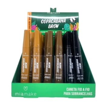 CANETA FIO A FIO PARA SOBRANCELHAS COPACABANA BROW MIA MAKE C/36