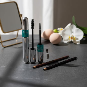 Kit Rímel Volume Lápis Olho E Sobrancelha Alta Definição