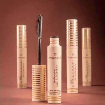 MASCARA DE CILIOS PRETA MIA MAKE C/24 PÇS
