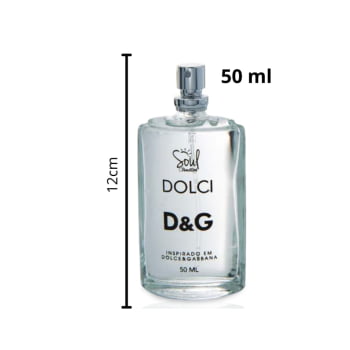 Perfume Dolci Feminino 50ml Fragrância Para Mulheres Poderosas Notas Doces