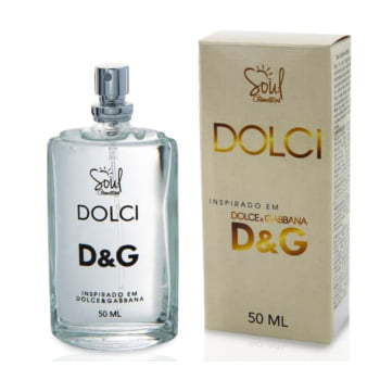 Perfume Dolci Feminino 50ml Fragrância Para Mulheres Poderosas Notas Doces