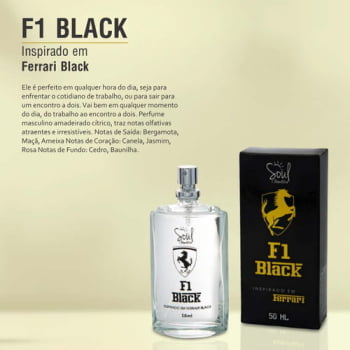 Perfume F1 Masculino 50ml Fragrância Moderna