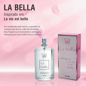 Perfume La Bella Feminino 50ml Fragrância Livre e Sofisticada