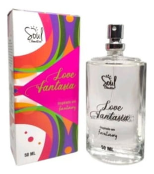 Perfume Love Fantasia Feminino 50ml Fragrância Romântica
