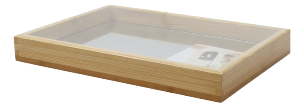 Bandeja Decorativa Retangular Espelhada De Mdf Mesa Bancada