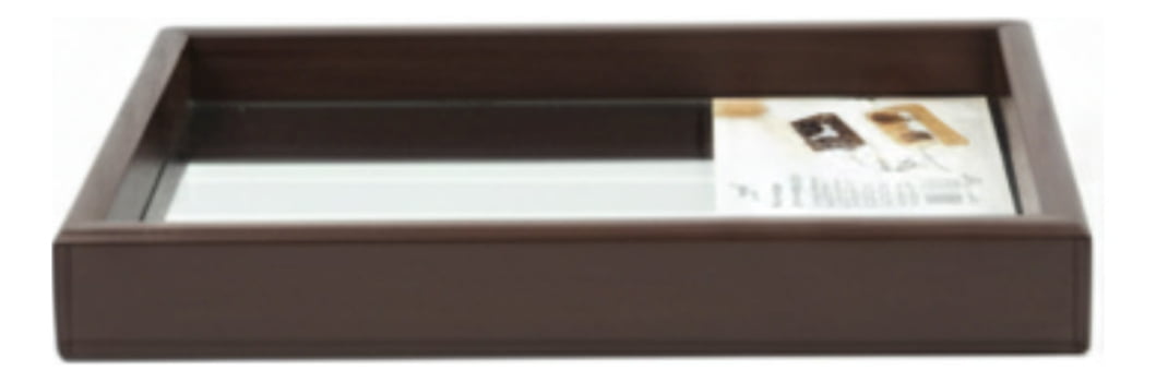 Bandeja Decorativa Retangular Espelhada De Mdf Mesa Bancada