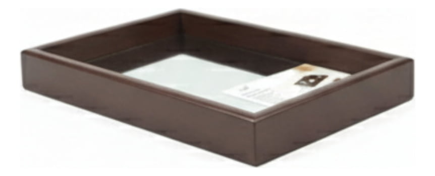 Bandeja Decorativa Retangular Espelhada De Mdf Mesa Bancada