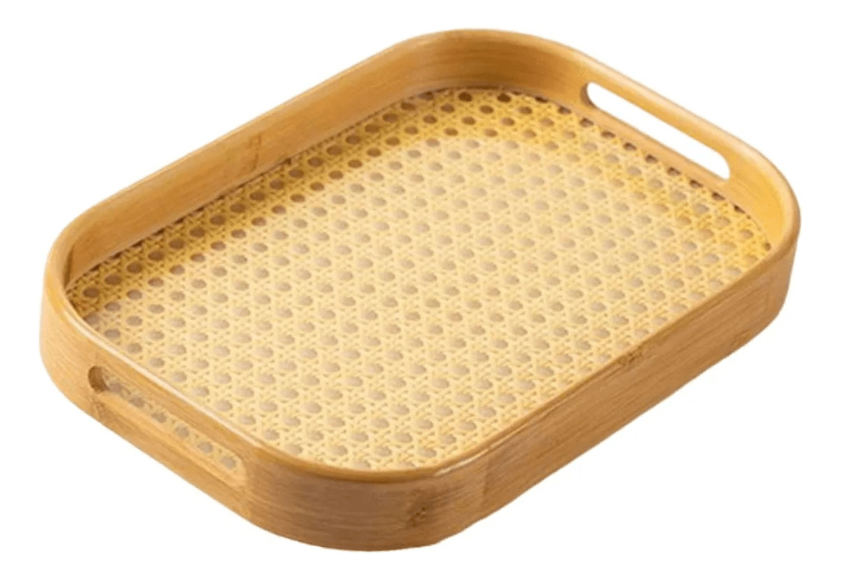 Bandeja Ovalada Em Bambu Pratica E Elegante