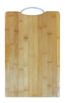 Tábua Corte Bambu Churrasco Cozinha Madeira Prática 36x26cm