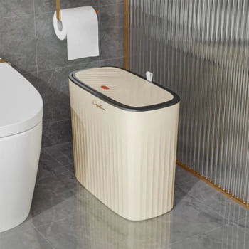 Lixeira Inteligente 13 Litros Modelo Prático E Compacto