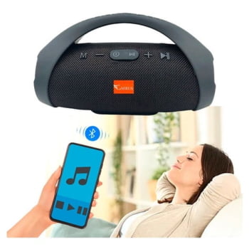 Rádio Caixa De Som Portátil Com Bluetooth Alto Falante Usb